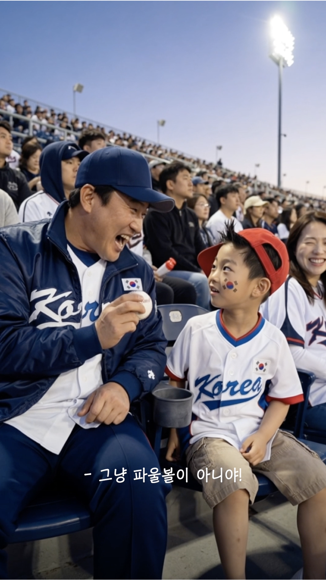 파울볼 소장품 AI 홍보 영상